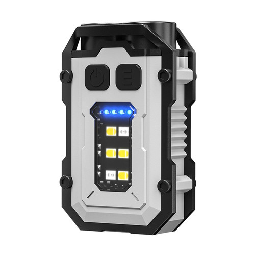 Mini Flashlight Keychain, 8 Modes LED Keychain Light, Handheld Flashlights with 800 Lumens High Brightness LED, Portable Pocket Light, Lightweight Keychain Flashlight for Men Camping Hiking Emergenccy
