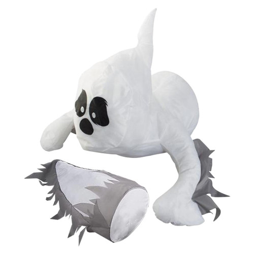 Halloween White Ghost Decoration - Creative Fun Expressive Window Crasher Ghosts - Halloween Ghost Horror Scary Hanging Ghost for Outdoor Indoor Window Decorations Sherpr