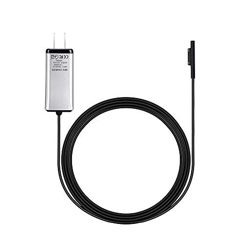 TYZEST Surface Pro 3 Charger, Surface Pro 4 Charger, Surface Power Supply Charger 65W 15V 4A for Surface Pro 3 & Pro 4 i5 i7 Tablet with 6Ft Power Cord Table Model 1706