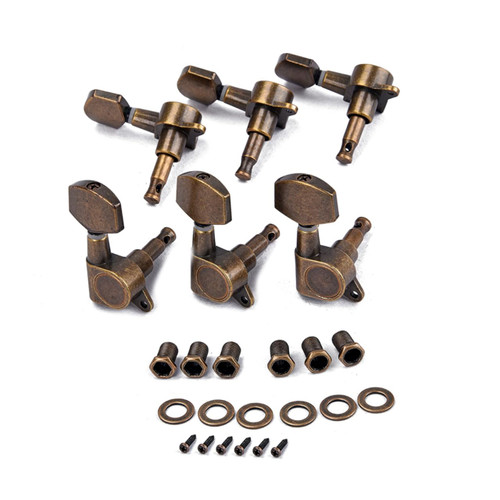 ERINGOGO 6PCS Set acoustic guitar tuner gitar guitar pegs guitar tuning pegs ktuner guitar tuners part electric guitar tuner guitar tuning keys grover tuners bass guitar Ukulele nose