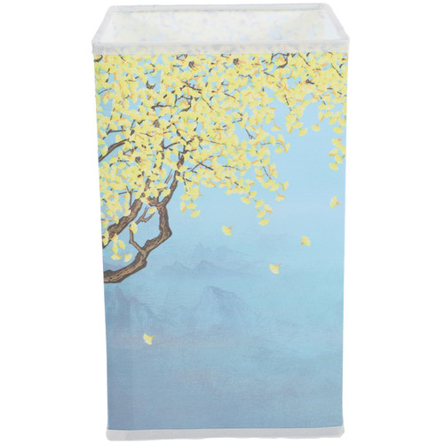 DOITOOL Square Lampshade Standing Lamp Cover Nightstand Lamp Cover Desktop Lamp Shade Fabric Light Shade Replacement Lampshade Wall Lamp Shade Floor Lamps Shade Pendant Cloth Round E27