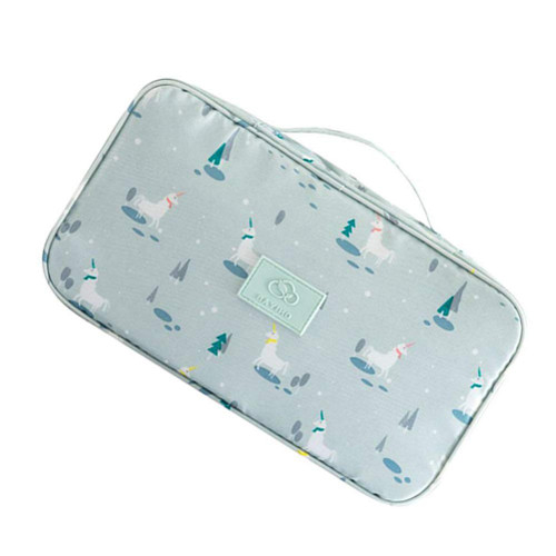 Cabilock Travel Makeup Bag Clothing Organizer Portable Underwear Bra Storage Bag Travel Organizer Luggage Storage Case Toiletry Packing Cube Bra Underwear Pouch Clothes Storage Bag Clothing Organizer