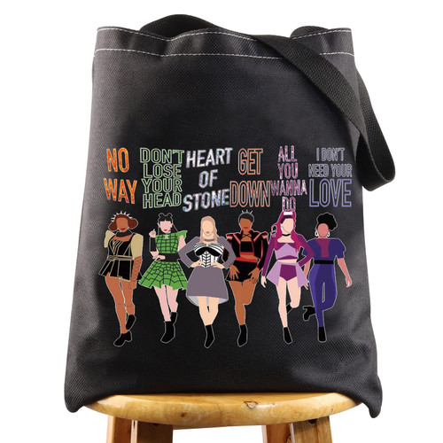 LEVLO Broadway Six Queen Cosmetic Make Up Bag Gift For Musical Theater Lover Six Queen Musical Make Up Zipper Pouch Bag (Six Queen BT) LEVLO Broadway Six Queen Cosmetic Make Up Bag Gift For Musical Theater Lover Six Queen Musical Make Up Zipper Pouch Bag (Six Queen BT)