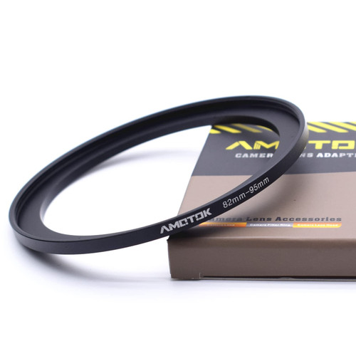 82mm Lens to 95mm Camera Lens Adapter,82mm to 95mm Filter Step up Ring Adapter Ring,Compatible All 95mm Filter Accessory