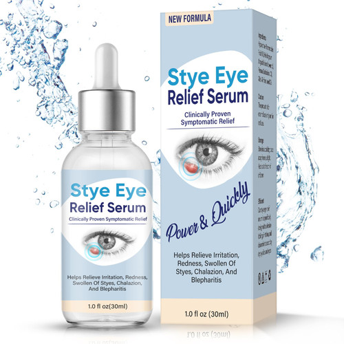 Stye Eye Treatment, Chalazion Remover, Stye Eye Serum for Styes Chalazion and Blepharitis Treatment, Gentle Lash and Eye Cleanser Stye Eye Treatment, Chalazion Remover, Stye Eye Serum for Styes Chalazion and Blepharitis Treatment, Gentle Lash and Eye Cleanser