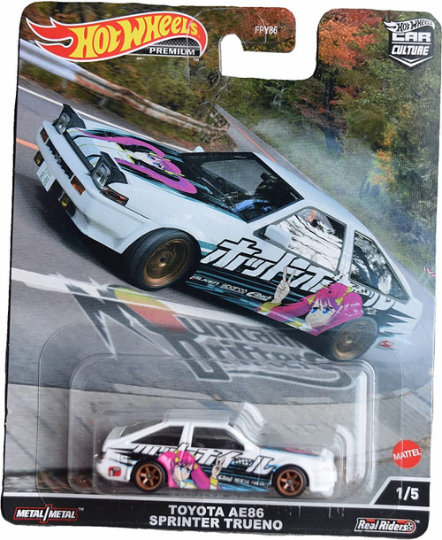 Hot Wheels Toyota AE86 Sprinter Trueno, Mountain Drifters 1/5 Hot Wheels Toyota AE86 Sprinter Trueno, Mountain Drifters 1/5