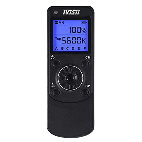 FSK2.4GHz Wireless LED Remote Controller Wireless RF Remote Control for LED Video Light and Stand Lighting Kit