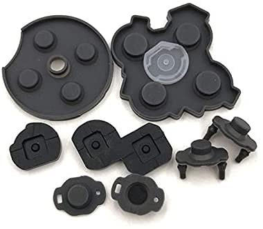 Replacement ABXY L R ZL ZR Button D-Pad Direction Key Kit Silicone Conductive Rubber Contact Pad for Switch Pro NS Pro Controller