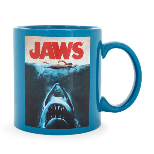JAWS Amity Island Population Ceramic Mug | Large Coffee Cup For Tea, Espresso, Cocoa | Holds 20 Ounces