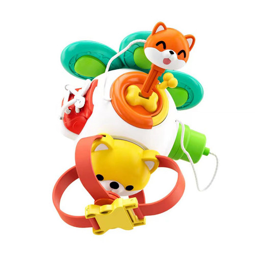 Toddler Busy Cube Travel Toy for Toddler 2 3 Year Old, Baby Sensory Toy Activity Busy Board Fidget Cube for Kids Educational Learning Toys (Dog) Toddler Busy Cube Travel Toy for Toddler 2 3 Year Old, Baby Sensory Toy Activity Busy Board Fidget Cube for Kids Educational Learning Toys (Dog)