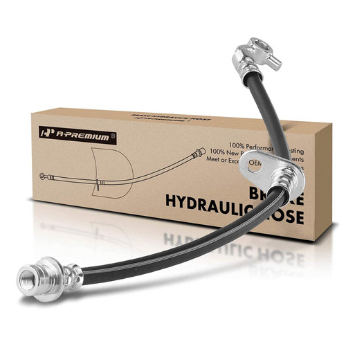 A-Premium Rear Side Brake Hydraulic Hose Compatible with Select Honda Models - CR-V 2002 2003 2004, L4 2.4L - Replace# 01466S9A000