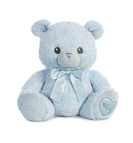 Aurora World Lil Boy Plush Bear, Blue