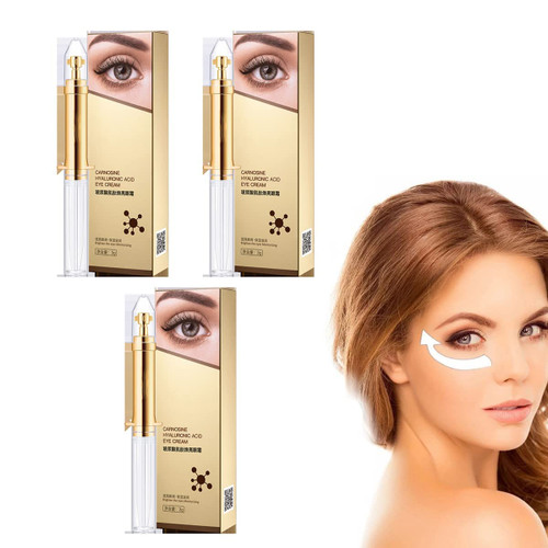 YTJNTJY Snake Venom Eye Cream, Anti-Aging Eye Cream, Anti-Wrinkle and Firming Eye Cream, Remove Eye Bags/Dark Circles/Eye Wrinkles, Eye Lift Treatment for Men & Women (3Pcs)