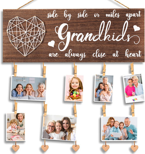 Birthday Grandma Gifts Grandma Picture Frame, Gfits for Grandmother Grammy Present from Granddaughter and Grandson?Grandkids Photo Holder?Grandpa Gifts for Thanksgiving Christmas Birthday Grandma Gifts Grandma Picture Frame, Gfits for Grandmother Grammy Present from Granddaughter and Grandson?Grandkids Photo Holder?Grandpa Gifts for Thanksgiving Christmas