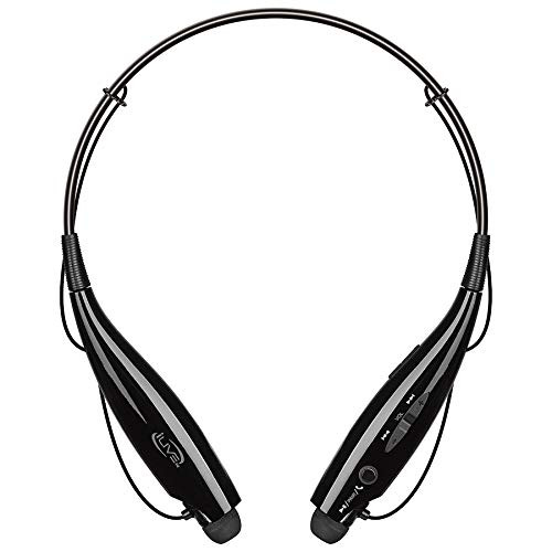 iLive Bluetooth Neckband Earbuds, Include 3 Sets of Ear Tips and Micro-USB to USB Cable, Black (IAEB18B)
