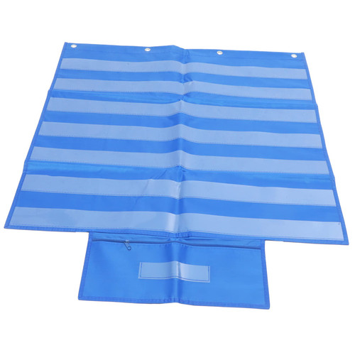 Ciieeo Standard Pocket Chart School Pocket Charts Classroom Hanging Charts Classroom Pocket Chart Word Cards Pocket Chart Calendar Pocket Chart Classroom Supplies Polyester Household