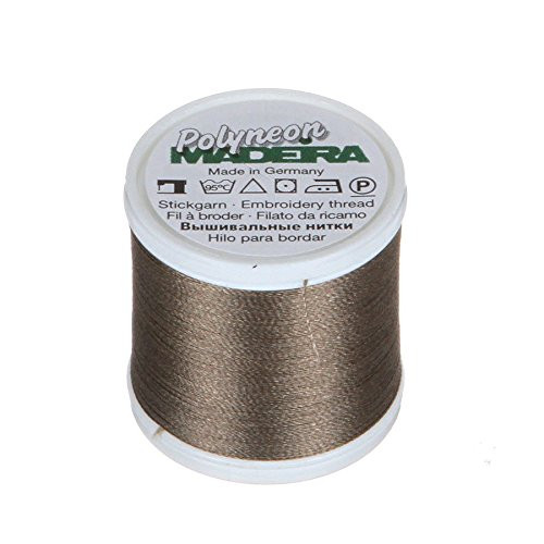 Madeira Polyneon No 40 Thread, 40wt/135d 440 yd, Taupe