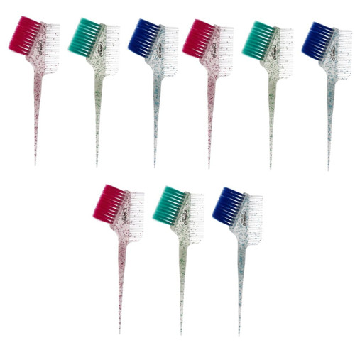 Beavorty 9 Pcs Hair Color Brush Hair Salon Tint Brushes Useful Hairdressing Comb Hair Color Applicator Hair Dye Brush Comb for Hair Salon Dye Hair Comb Pearlescent Frosted Hairdressing Tool Beavorty 9 Pcs Hair Color Brush Hair Salon Tint Brushes Useful Hairdressing Comb Hair Color Applicator Hair Dye Brush Comb for Hair Salon Dye Hair Comb Pearlescent Frosted Hairdressing Tool