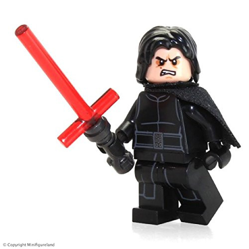 LEGO Star Wars First Order MiniFigure - Kylo Ren (w/ Hair & Lightsaber) 75139