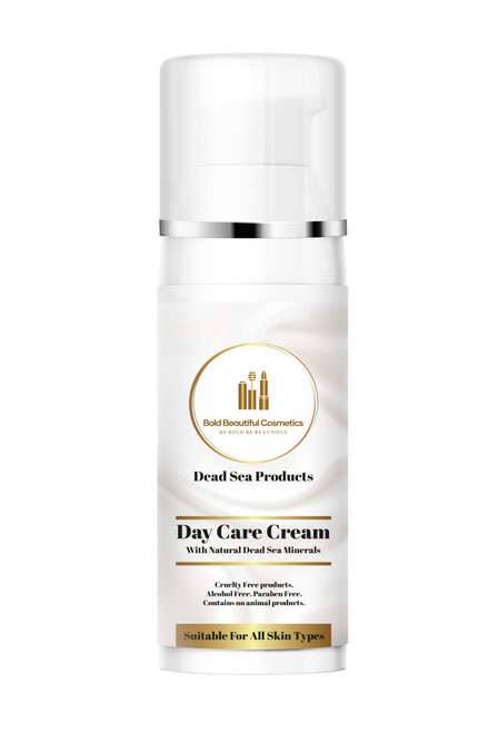 Dead Sea Minerals Day Face Moisturizer and Care Cream by Bold Beautiful Cosmetics 1.69 oz