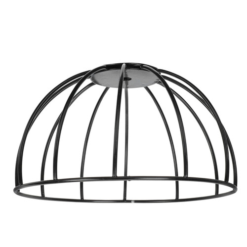 DOITOOL Light Stand Ceiling Light Shade Ceiling Fan Light Bulbs Ceiling Fan Light Covers Metal Lamp Guard Wire Cage Rustic Pendant Lamp Cage Metal Bulb Guard Lamp Cage Iron Art Light Cover