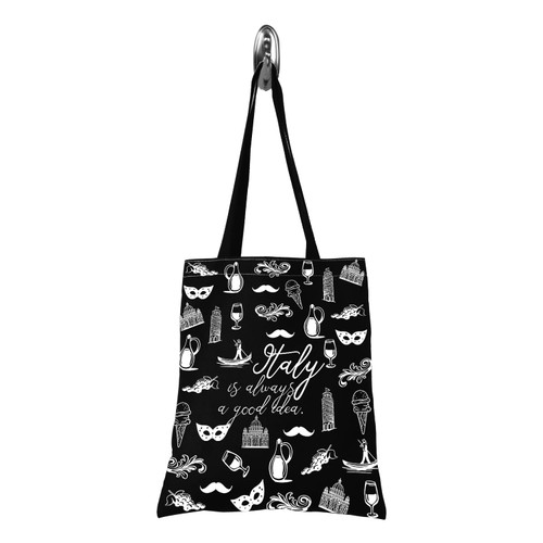 Italy Travel Gift Italy Is Always A Good Idea Bag Gift For Italy Traveller Zipper Pouch Makeup Bag (Italy tote) Italy Travel Gift Italy Is Always A Good Idea Bag Gift For Italy Traveller Zipper Pouch Makeup Bag (Italy tote)
