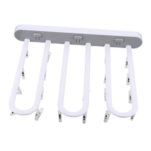 Zerodeko 1pc Underwear Storage Rack Sock Clip Rack Hanging Laundry Rack Socks Drying Rack Laundry Drying Rack Multi Hanger Clothing Drying Rack Collapsible Hanger Pp A296 Hanger Rack Simple