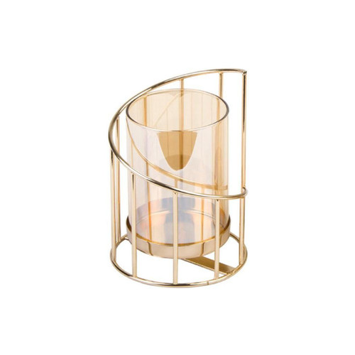 Nordic Geometric Candle Holder Wrought Iron Candlestick Crafts Wrought Iron Candle Holders for Pillar Candles