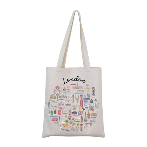 London Tote Bag London Travel Gift London Gift Welcome to London Moving to London Gift (London Tote)