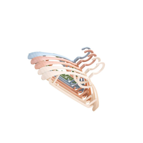 Cabilock 5PCS Plastic Clothes Hangers Clothing Racks for Home Hangers Plastic Suit Hangers Plastic Hanger Outfit Hangers Adult Hangers Plastic Coat Hangers no Trace Drying Rack Women's
