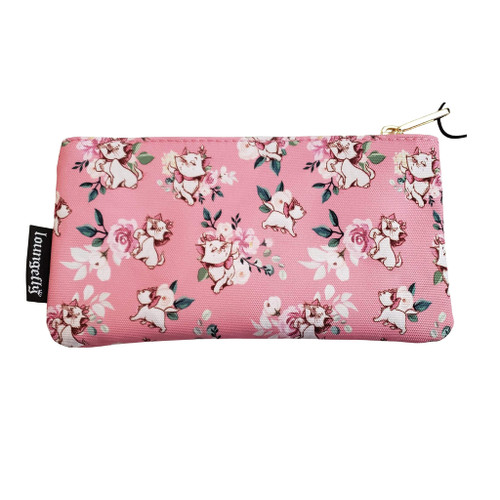 Loungefly Disney Marie Aristocats Because I'm a Lady Pink AOP Pouch Loungefly Disney Marie Aristocats Because I'm a Lady Pink AOP Pouch