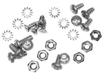 1956-1962 Corvette Mounting Kit Glove Box Door And Molding 26 Pieces