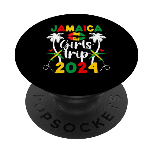 Jamaica Girls Trip 2024 Jamaica Vacation 2024 Girls Travel PopSockets Standard PopGrip