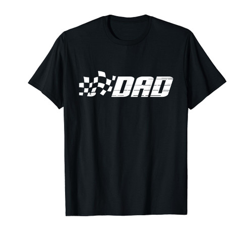 Racing Birthday Party Matching Family Race Car Pit Crew Dad T-Shirt