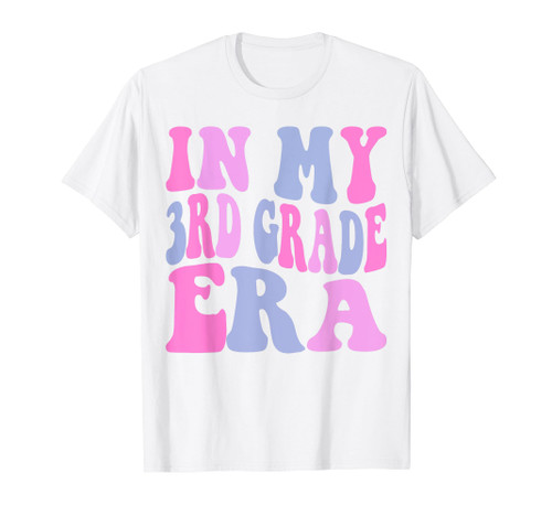 Back to School In My 3rd Third Grade Era,Teacher Kids Gilrls T-Shirt Back to School In My 3rd Third Grade Era,Teacher Kids Gilrls T-Shirt