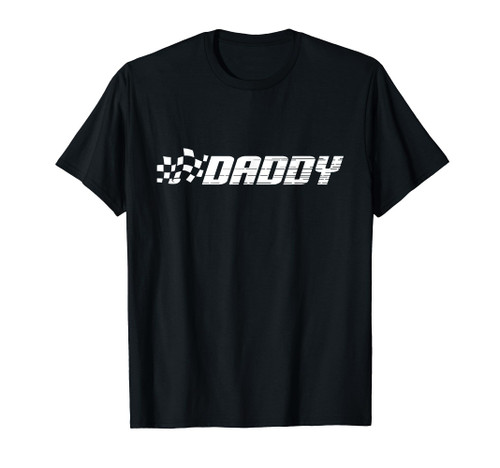 Racing Birthday Party Matching Family Car Pit Crew Daddy T-Shirt