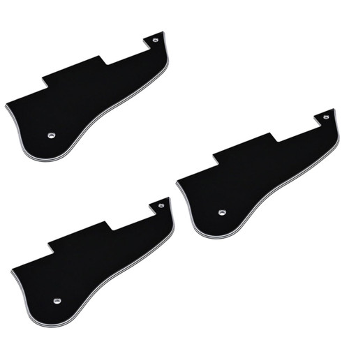 SUPVOX 3pcs Guitar Pickguard Bass Pickguard Pickguards Guitar Fitting Guitar Parts Guard for Acoustic Guitar Instrument Accessories Guitar Sticker Jazz Pickguard Plastic Ballad Material