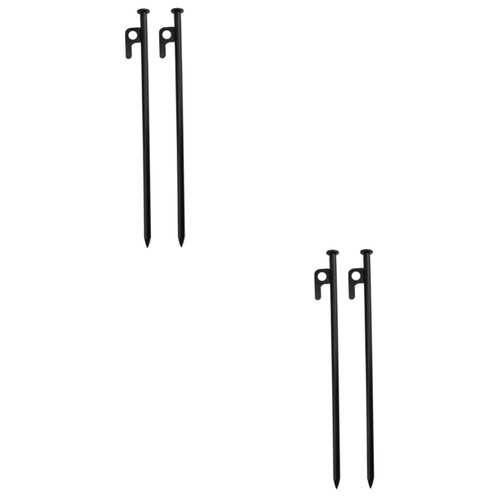 Happyyami 4 pcs Tent Ground Peg Outdoor Teepee Steel Tent pegs Nail Ground Anchor pegs Tent Stakes for Hiking Canopy Stakes Camping Tent Stakes Tarp Pegs Steel Tent Stakes Unbreakable Heavy Happyyami 4 pcs Tent Ground Peg Outdoor Teepee Steel Tent pegs Nail Ground Anchor pegs Tent Stakes for Hiking Canopy Stakes Camping Tent Stakes Tarp Pegs Steel Tent Stakes Unbreakable Heavy