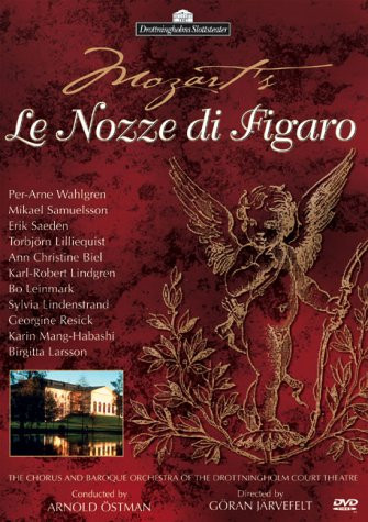 Mozart - Le Nozze di Figaro (The Marriage of Figaro) / Ostmann, Wahlgren, Samuelsson, Drottningholm Court Theatre [DVD]