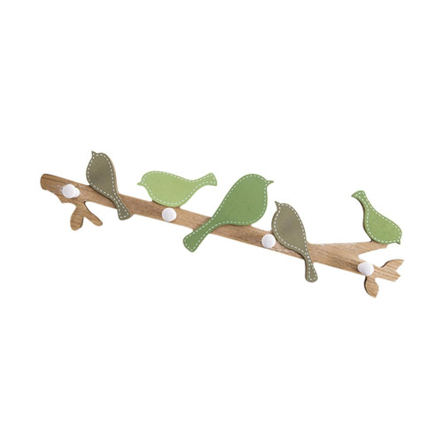 Cabilock Bird Wood Hook Bird Hanger for Towel Bird Coat Hooks Decorative Hooks Towel Bag Hanger Towel Wall Rack Wood Hooks Wall Mounted Clothes Row Hook Wall Hanging Wooden
