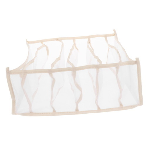 Cabilock 3pcs bra storage box closet drawers vanity drawer scarf organizer vanity organizer tray Underwear Organizer storage bags for clothes Storage Container Underwear Basket panties grid