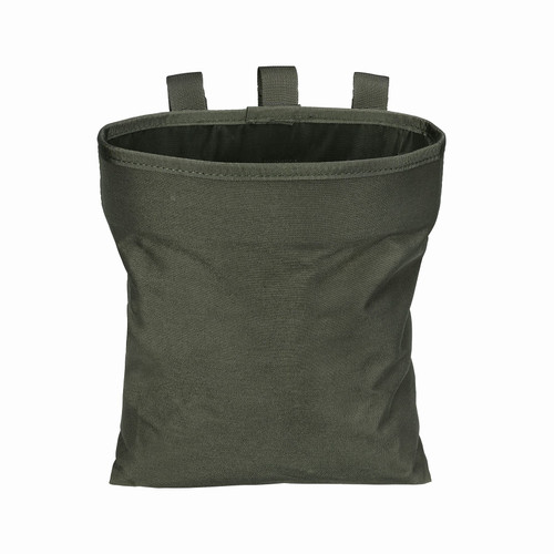 IDOGEAR MOLLE Dump Pouch Tactical Mag Recovery Pouch Drawstring Magazine Recycling Pouch Airsoft Hunting Gear (E:Ranger Green)