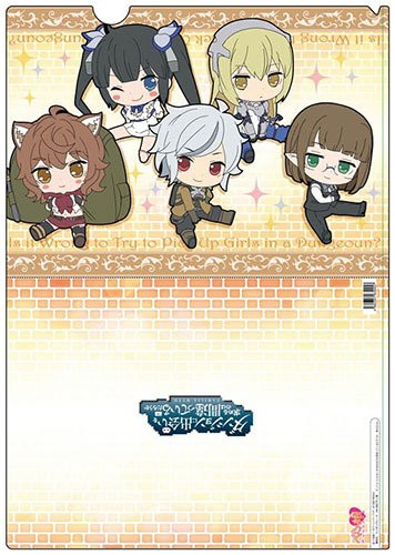 Is It Wrong to Try to Pick Up Girls in a Dungeon? - Clear File: Group Shot SD ver.