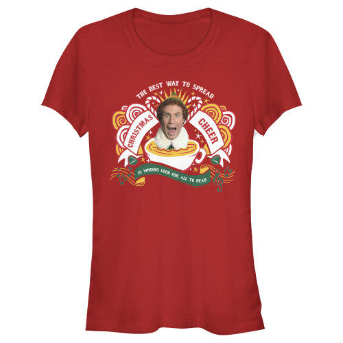 Warner Bros Juniors Crew Tee, Red, Medium
