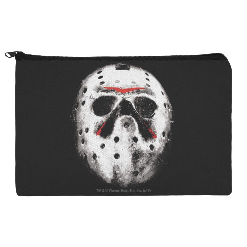 GRAPHICS & MORE Friday the 13th Jason Mask Makeup Cosmetic Bag Organizer Pouch