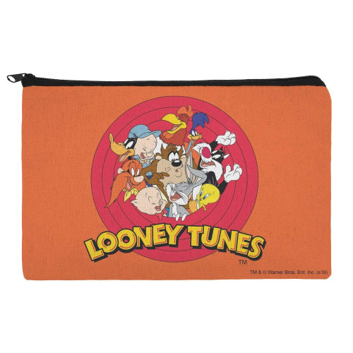 GRAPHICS & MORE Looney Tunes Group Makeup Cosmetic Bag Organizer Pouch