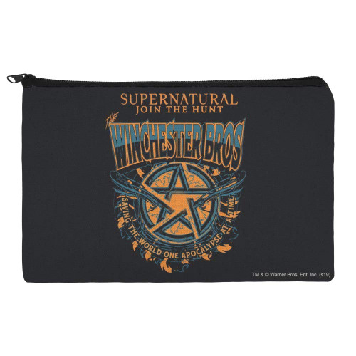 GRAPHICS & MORE Supernatural The Bros Makeup Cosmetic Bag Organizer Pouch