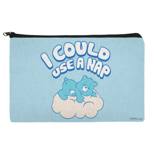 GRAPHICS & MORE Care Bears Bedtime Bear I Could Use a Nap Pencil Pen Organizer Zipper Pouch Case