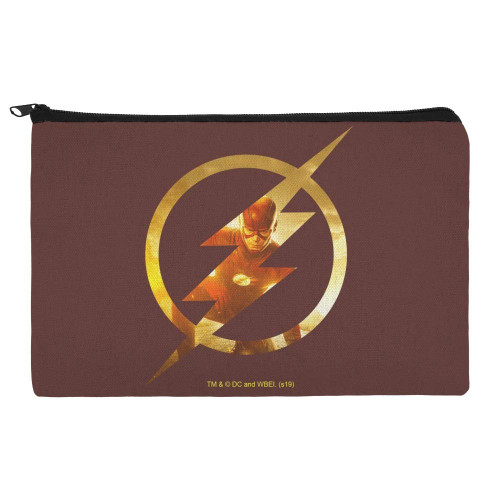 GRAPHICS & MORE The Flash TV Series Flash in Logo Pencil Pen Organizer Zipper Pouch Case