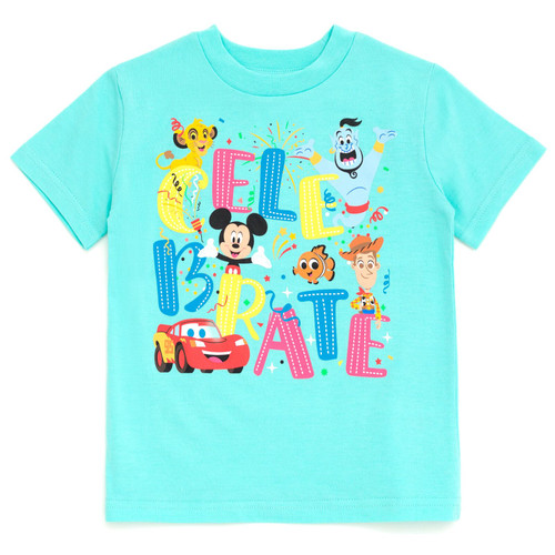 Disney D100 Mickey Mouse Woody Lightning McQueen Toddler Boys T-Shirt Blue 3T Disney D100 Mickey Mouse Woody Lightning McQueen Toddler Boys T-Shirt Blue 3T